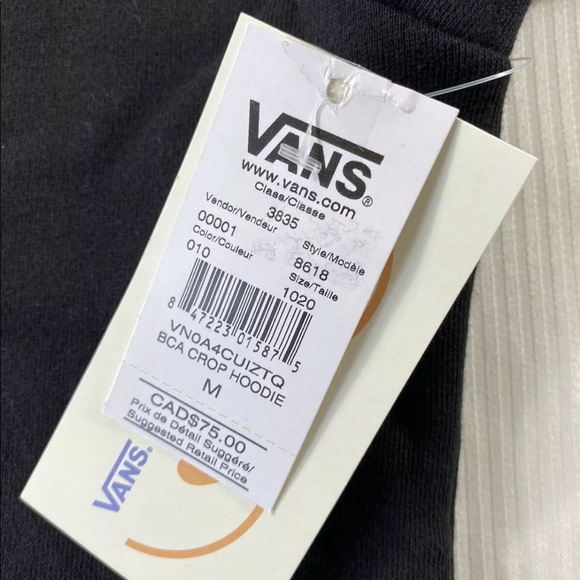 Vans Breast Cancer Awareness Crop Oversized Hoodie - Picture 12 of 15